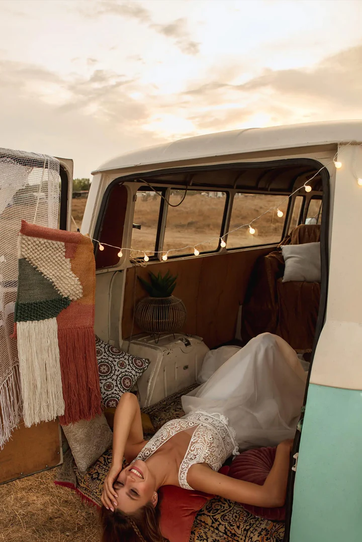 Brautkleid Boho Vintage