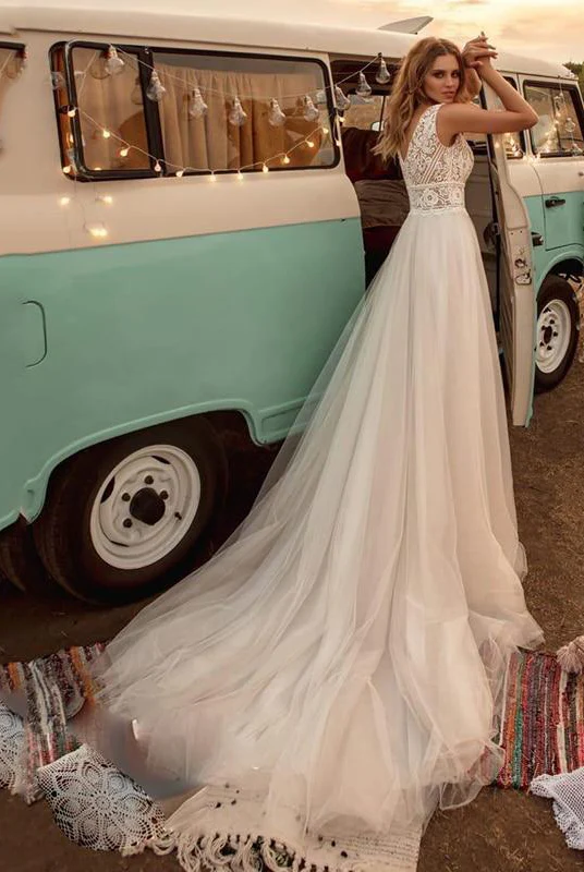 Brautkleid Boho Vintage - Image 2