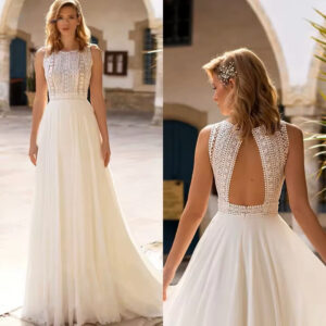 Boho Brautkleid Nebelherz