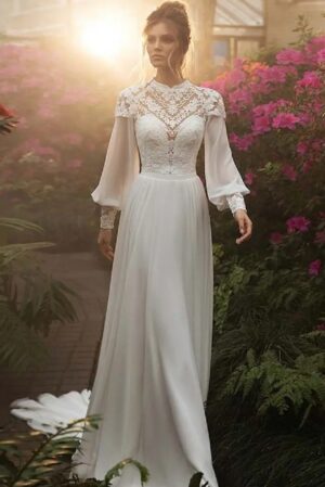 Boho Brautkleid Freie Liebe
