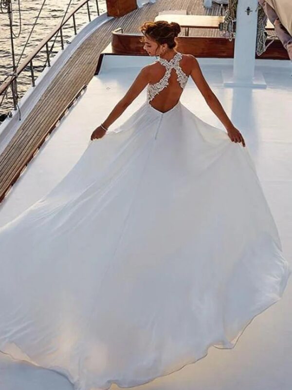 Boho Brautkleid Wildrosenglanz