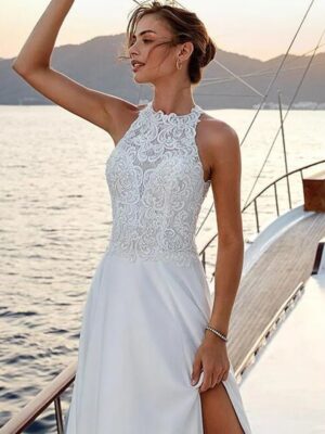 Boho Brautkleid Wildrosenglanz