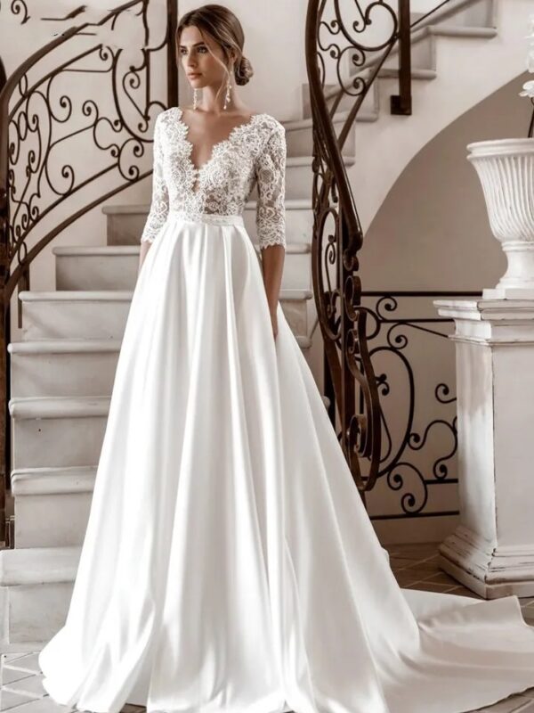 Boho Brautkleid Frühlingsbrise