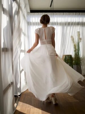 Boho Brautkleid Verträumte Stille