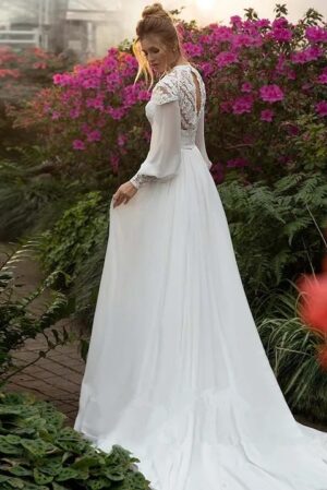 Boho Brautkleid Freie Liebe