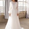 Boho Brautkleid Regenkuss