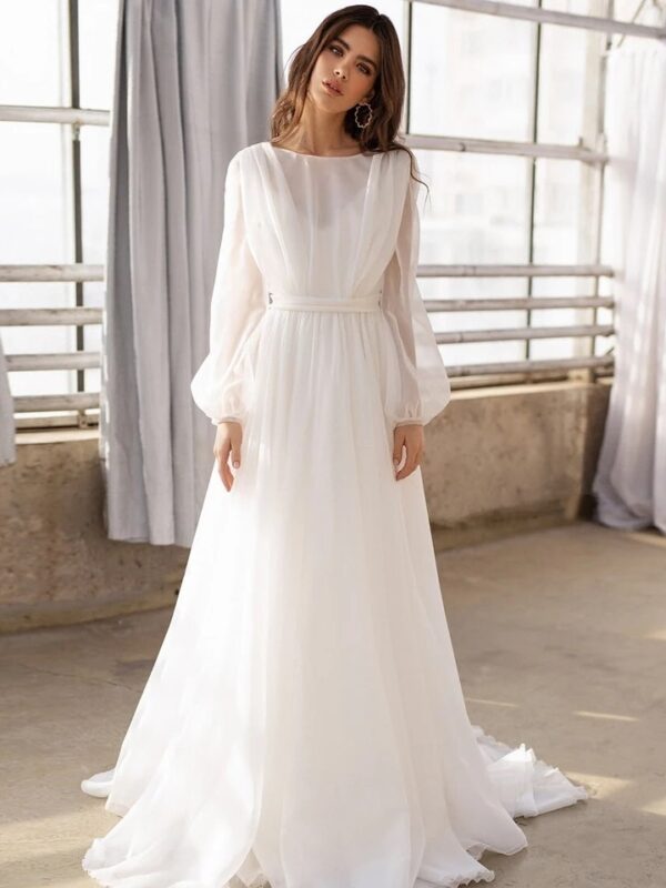 Boho Brautkleid Regenkuss