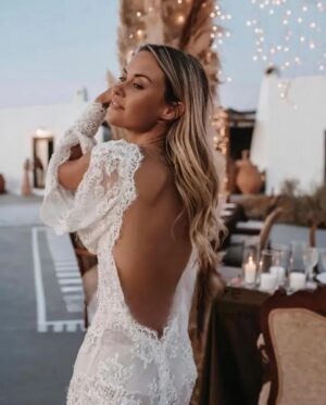 Boho Brautkleid Stimme des Herzens