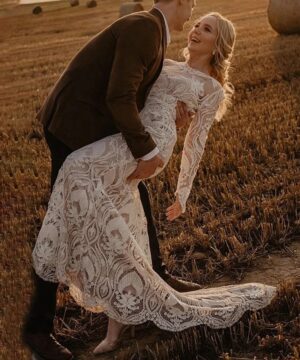 Boho Brautkleid Morgenschein