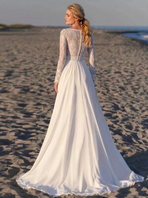 Boho Brautkleid Schattenblüte