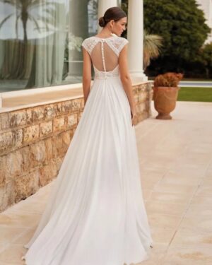 Boho Brautkleid Nebelmond
