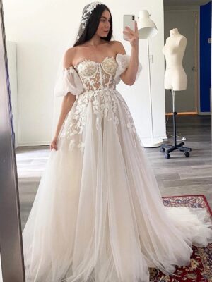 Boho Brautkleid Morgenpoesie