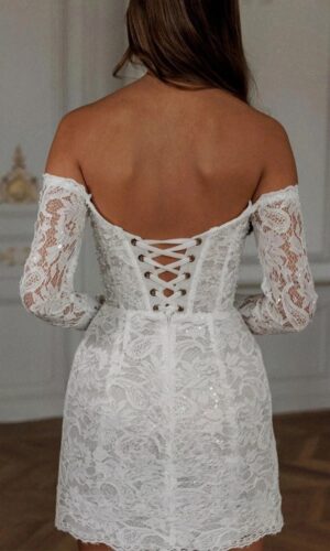 Boho Brautkleid Federleicht