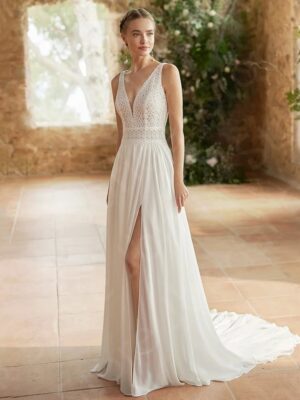 Boho Brautkleid Lichtspiel