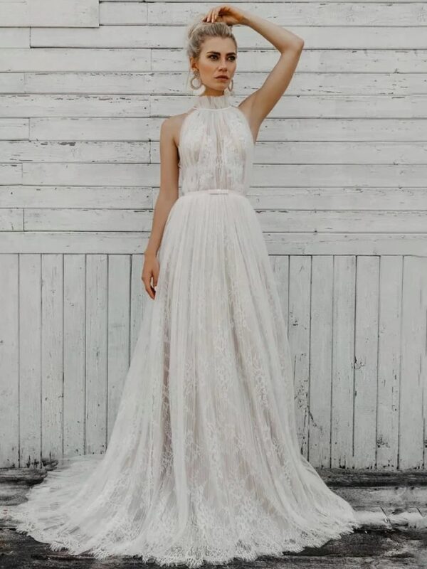 Boho Brautkleid Freier Geist