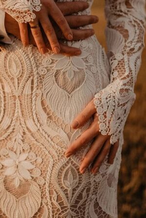 Boho Brautkleid Morgenschein