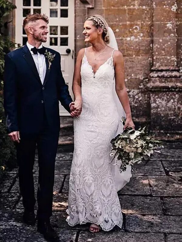 Boho Brautkleid Geheimer Garten