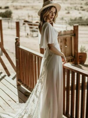 Boho Brautkleid Erwachen der Sinne