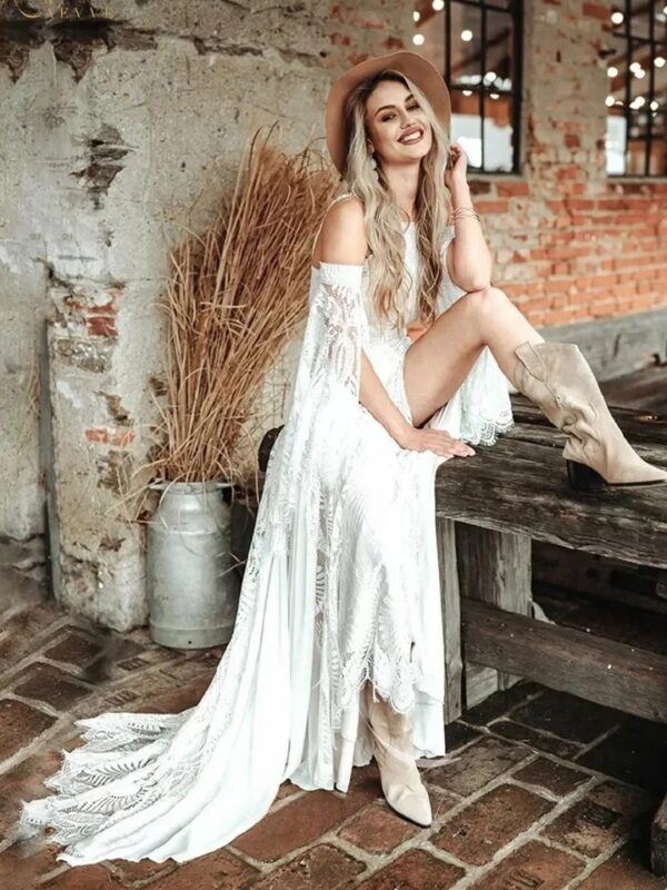 Boho Brautkleid Sonnenkuss