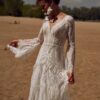 Boho Brautkleid Tanz der Zeit