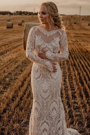 Boho Brautkleid Morgenschein