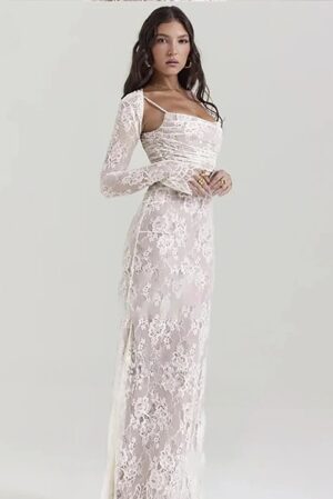 Boho Brautkleid Heilige Verbindung