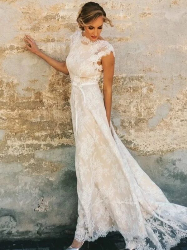 Boho Brautkleid Zarte Vorahnung