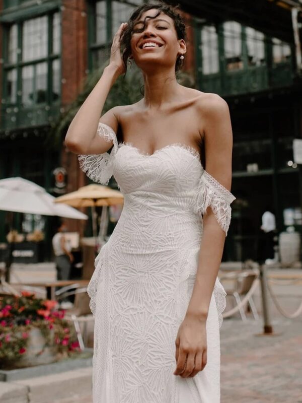 Boho Brautkleid Gestohlener Kuss