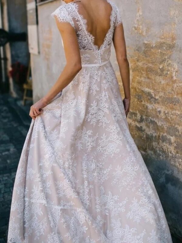 Boho Brautkleid Zarte Vorahnung