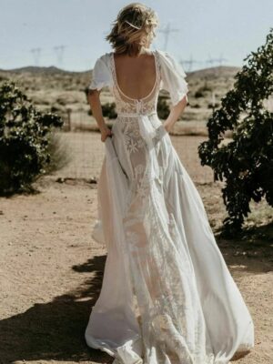 Boho Brautkleid Erwachen der Sinne