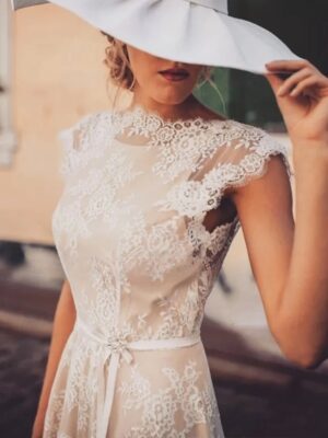 Boho Brautkleid Zarte Vorahnung