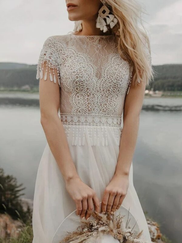 Boho Brautkleid Atem der Leidenschaft