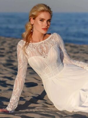 Boho Brautkleid Schattenblüte