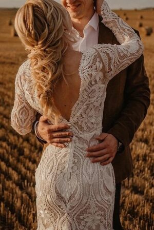 Boho Brautkleid Morgenschein