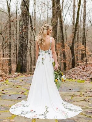 Boho Brautkleid Verschwiegene Pfade