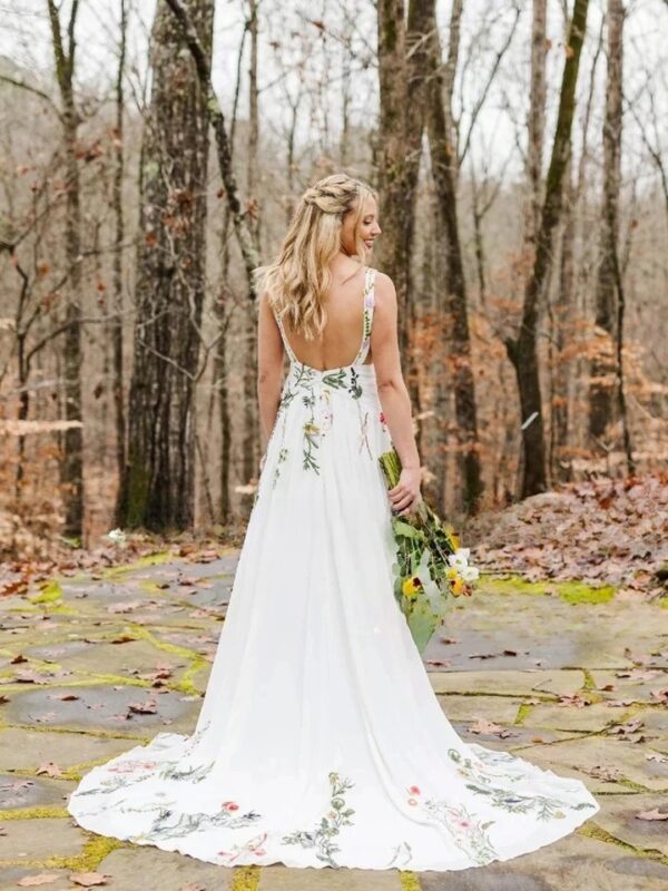 Boho Brautkleid Verschwiegene Pfade
