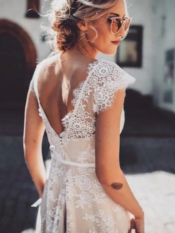Boho Brautkleid Zarte Vorahnung