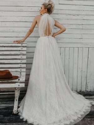 Boho Brautkleid Freier Geist