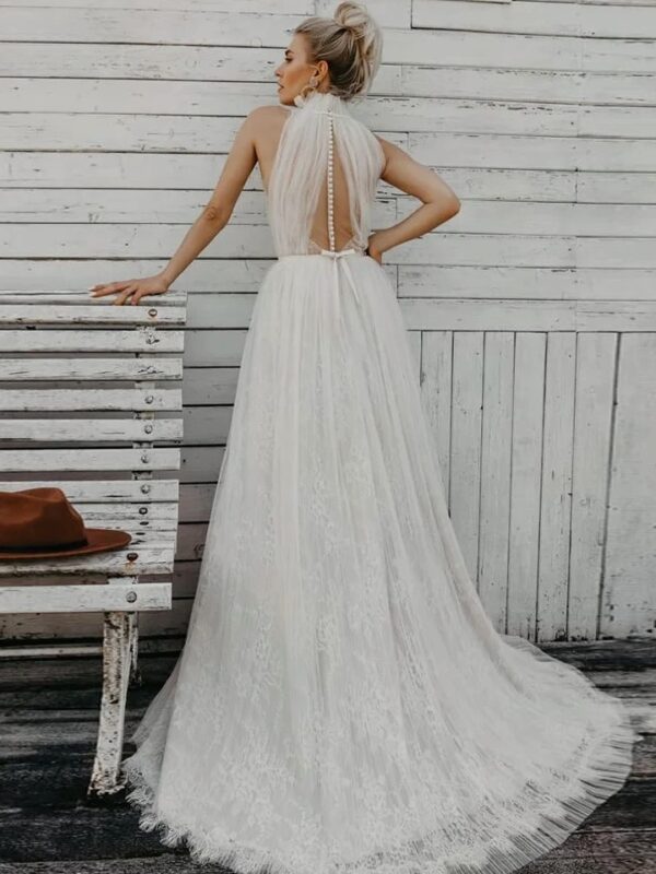 Boho Brautkleid Freier Geist
