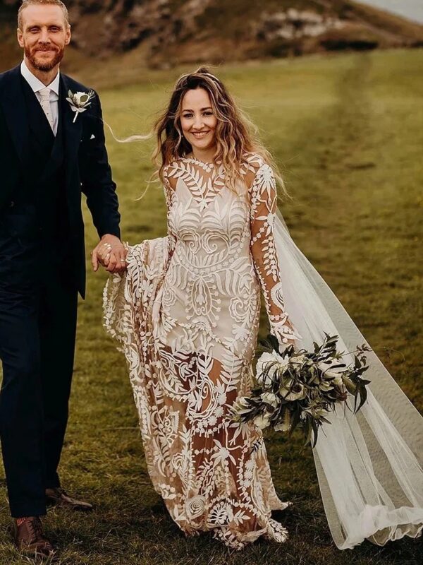 Boho Brautkleid Echo der Sehnsucht