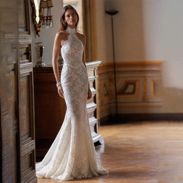 Boho Brautkleid Goldene Stille