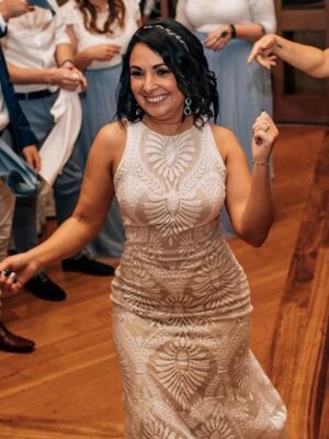 Boho Brautkleid Rosenstaub