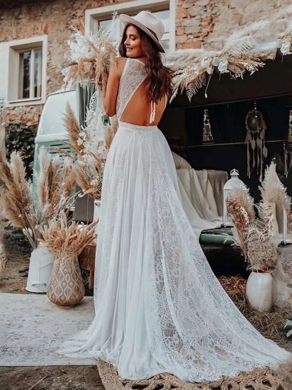 Boho Brautkleid Sanfte Chimäre