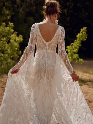 Boho Brautkleid Tanz der Zeit