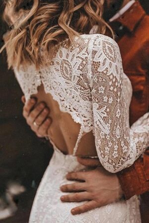 Boho Brautkleid Wilder Glanz