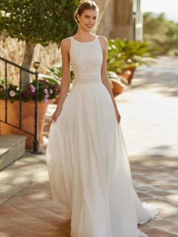 Boho Brautkleid Himmelslicht
