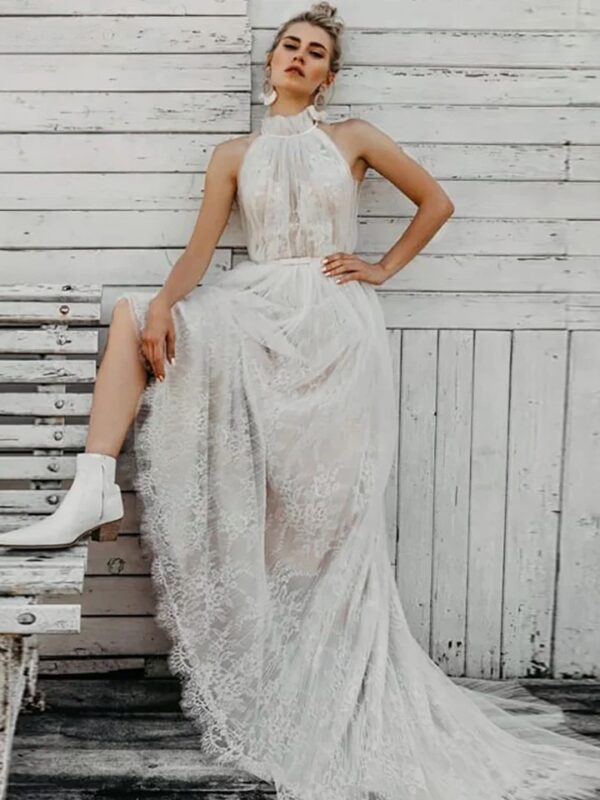 Boho Brautkleid Freier Geist