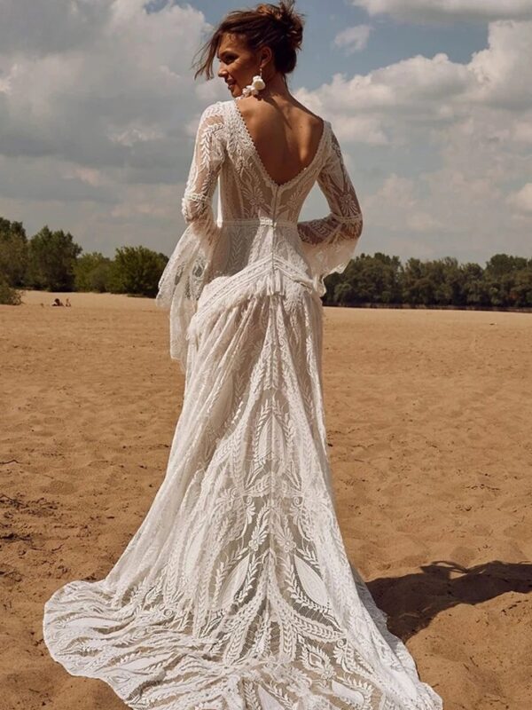 Boho Brautkleid Tanz der Zeit