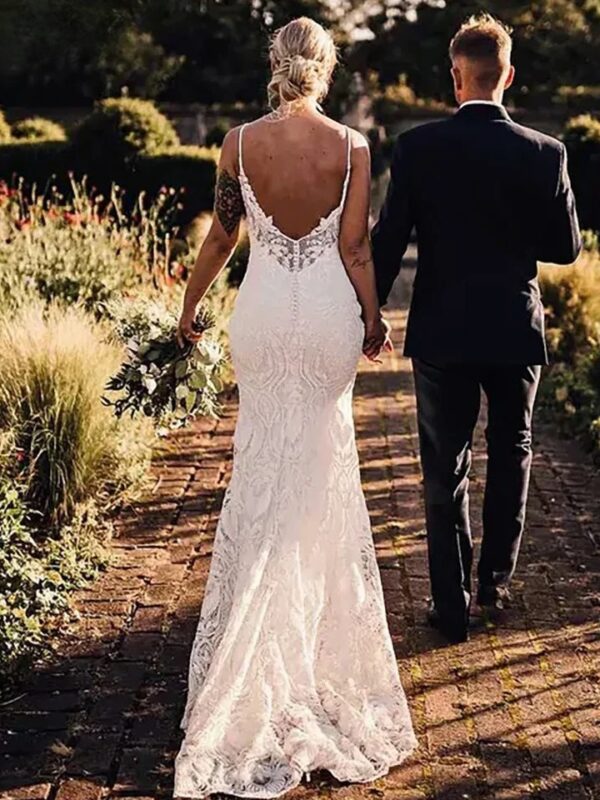 Boho Brautkleid Geheimer Garten
