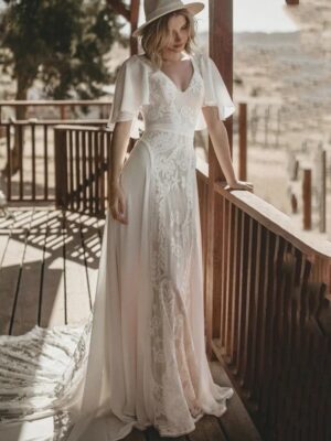 Boho Brautkleid Erwachen der Sinne